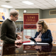 Joe Pera (left) and Jo Firestone